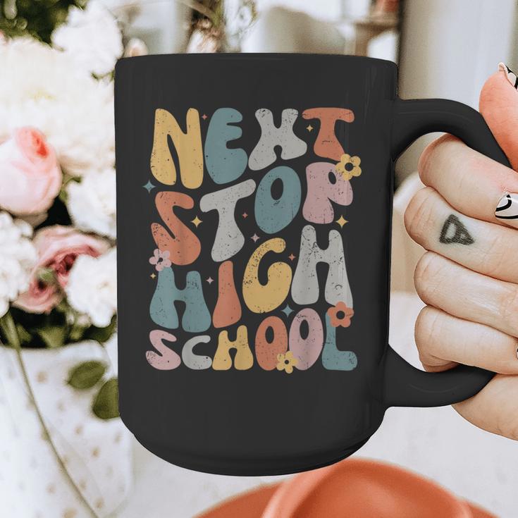 Next Stop High School Middle School Graduation Last Day Graphic Print Coffee Mug