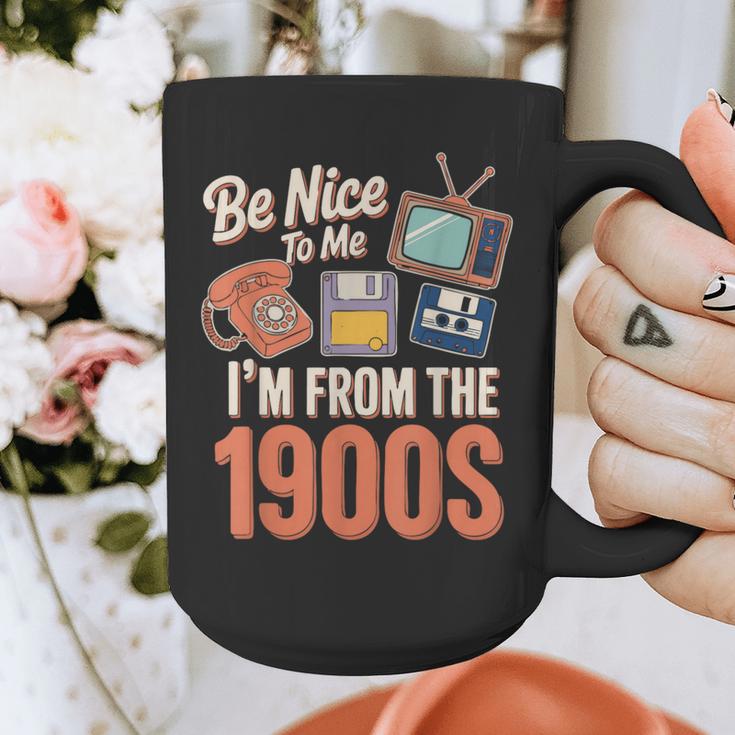 Be Nice To Me I'm From The 1900s Graphic Print Coffee Mug