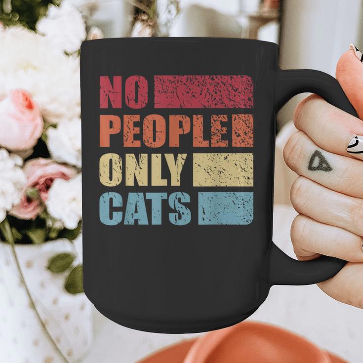 No People Only Cats Introvert Graphic Print Coffee Mug No People Only Cats Introvert Graphic Print Coffee Mug