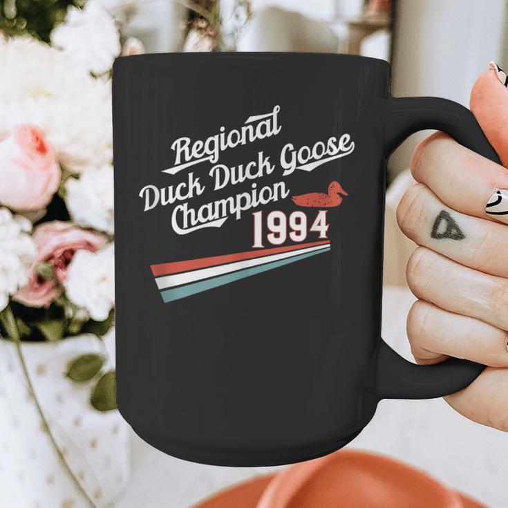 Nostalgia 90s Duck Goose Graphic Print Coffee Mug