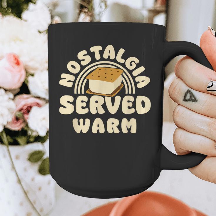 Nostalgia Served Warm Smore Graphic Print Coffee Mug Nostalgia Served Warm Smore Graphic Print Coffee Mug