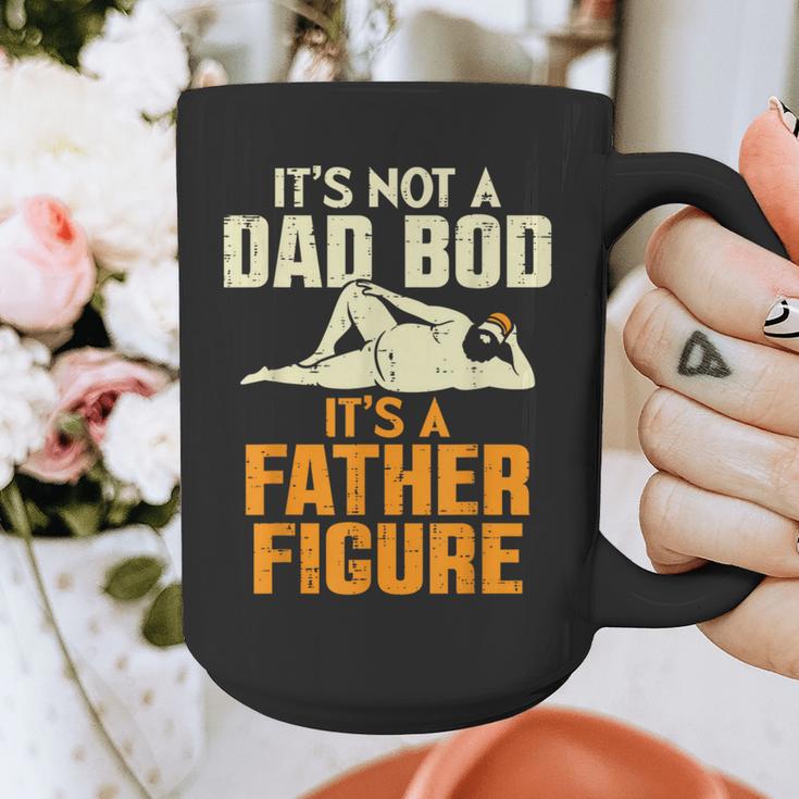 Not Dad BOD Its A Father Figure Fathers Day Daddy Papa Graphic Print Coffee Mug