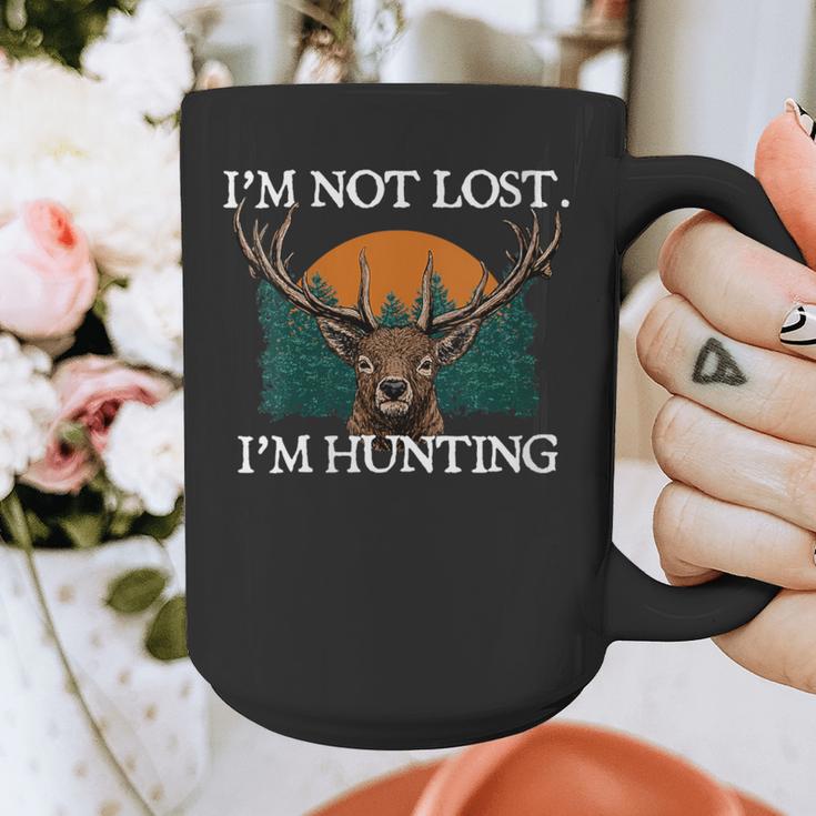 Im Not Lost Im Hunting Introvert Hunter Antisocial Graphic Print Coffee Mug Im Not Lost Im Hunting Introvert Hunter Antisocial Graphic Print Coffee Mug