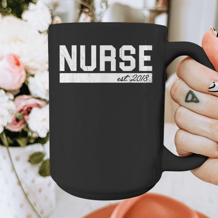 Nurse Est 2018 Nursing GraduationShirt Graphic Print Coffee Mug