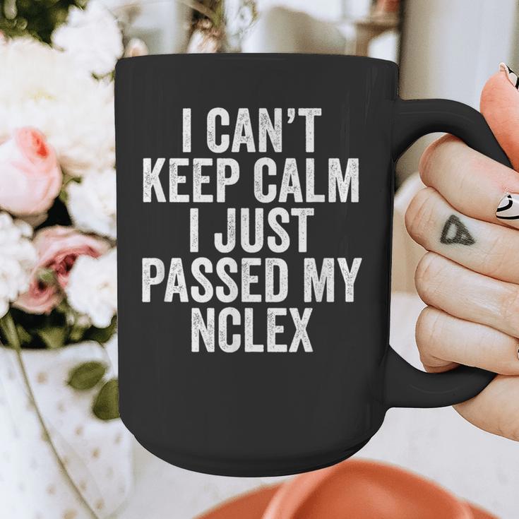 Nurse Graduation I Can't Keep Calm I Passed My NCLEX Graphic Print Coffee Mug