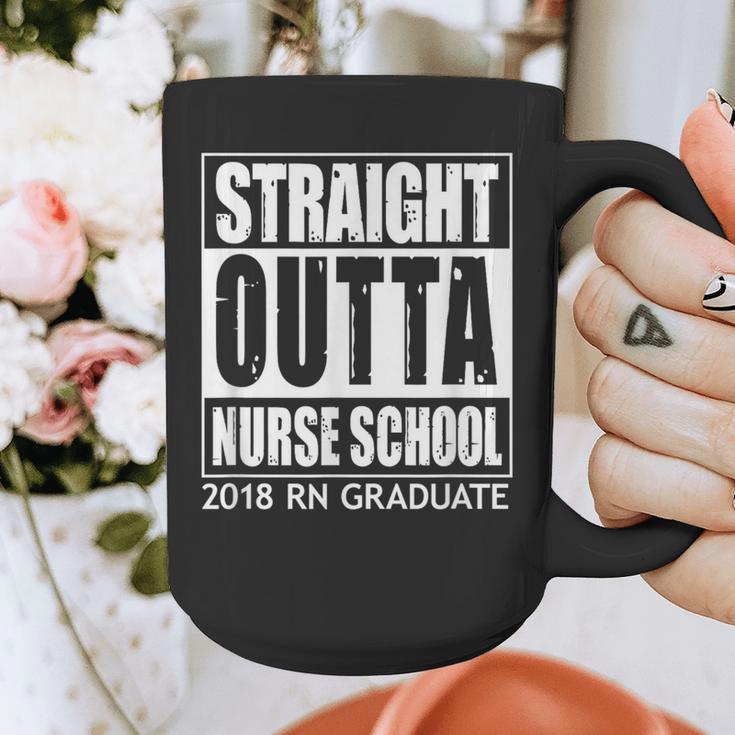 Nurse School 2018 RN Graduation Nursing Graduate Shirt Graphic Print Coffee Mug