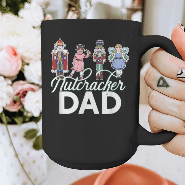 NUTCRACKER DAD Fun Christmas Ballet Parent Meme Graphic Print Coffee Mug NUTCRACKER DAD Fun Christmas Ballet Parent Meme Graphic Print Coffee Mug
