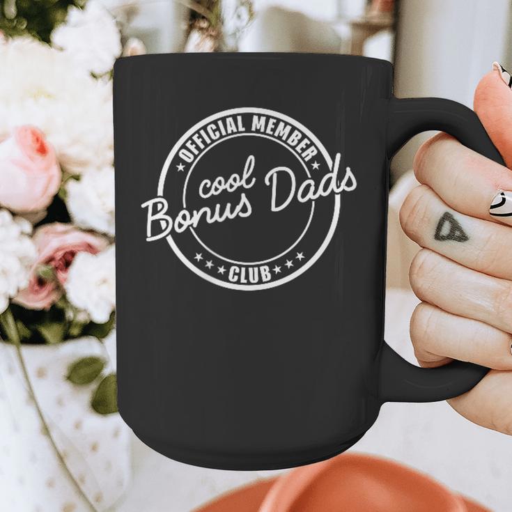 Official Member Cool Bonus Dads Club Dad Father's Day Graphic Print Coffee Mug