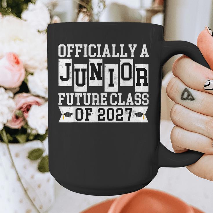 Officially a Junior Future Class Of 2027 Senior Graduation Graphic Print Coffee Mug