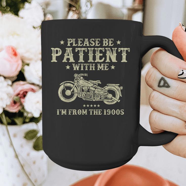Old Biker I'm From The 1900s Motorcycle Classic Men Graphic Print Coffee Mug