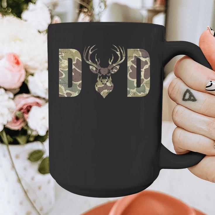 Old School Camo Dad Hunting Camouflage Deer Father's Day Graphic Print Coffee Mug Old School Camo Dad Hunting Camouflage Deer Father's Day Graphic Print Coffee Mug