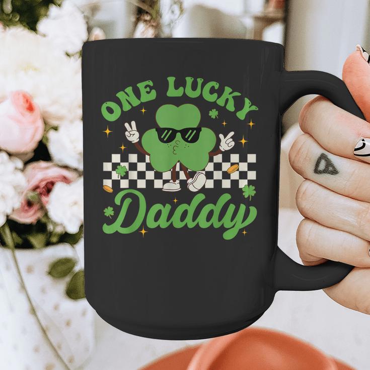 One Lucky Daddy St Patricks Day Dad Father Graphic Print Coffee Mug