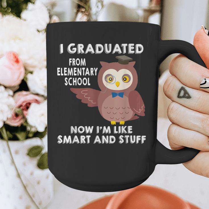 Owl Elementary Graduation Shirt-6th Grade Graduation Graphic Print Coffee Mug