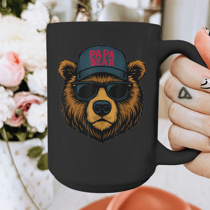 Papa Bear Father's Day Great Dad Joke Graphic Print Coffee Mug Papa Bear Father's Day Great Dad Joke Graphic Print Coffee Mug