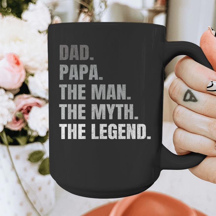 Papa Dad Legend Men Grandpa Christmas Father's Day Birthday Graphic Print Coffee Mug