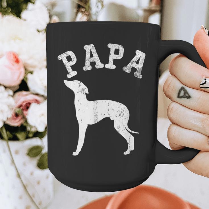 Papa ITALIAN GREYHOUND For Dad Graphic Print Coffee Mug