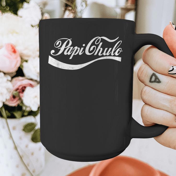 Papi Chulo Mexican Dad Father's Dad Chingon Fathers Day Graphic Print Coffee Mug