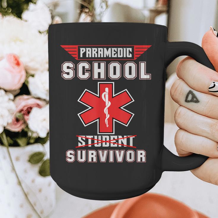 Paramedic School Graduation Shirt Survivor Graphic Print Coffee Mug
