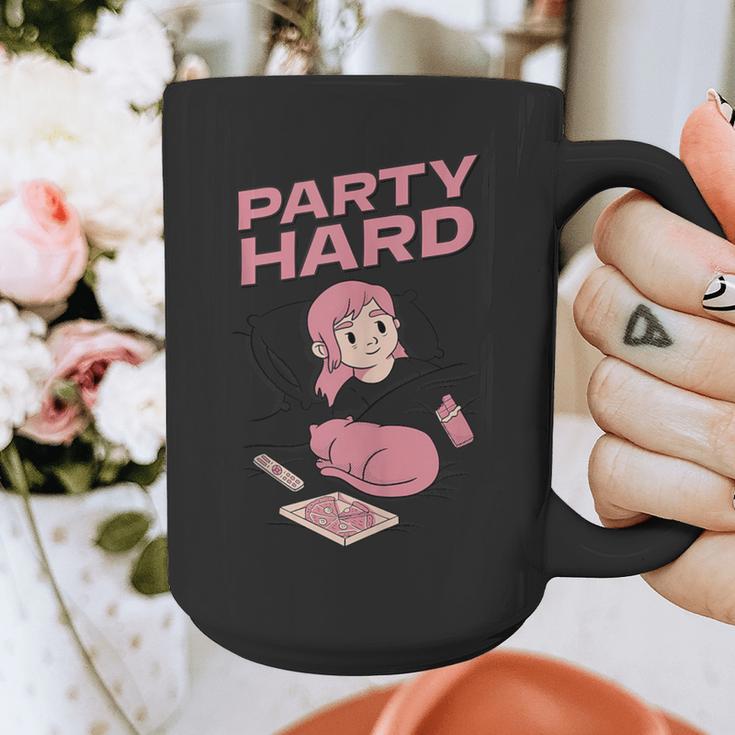 Party Hard Comfortable Stay At Home Introvert Graphic Print Coffee Mug Party Hard Comfortable Stay At Home Introvert Graphic Print Coffee Mug