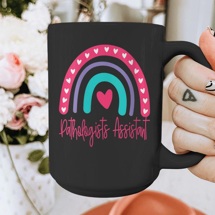 Pathologists' Assistant Graduation 2023 Boho Rainbow Graphic Print Coffee Mug