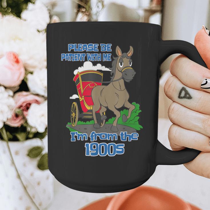 Patient With Me I'm From The 1900s Graphic Print Coffee Mug