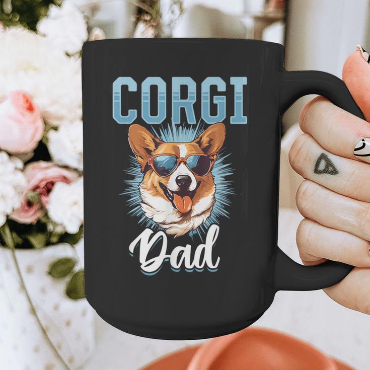 Pembroke Welsh Corgi Corgi Dad Graphic Print Coffee Mug