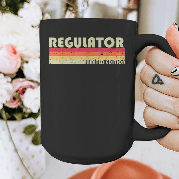 Personal Christmas Retro Vintage Graduation REGULATOR Job Title Profession Birthday Worker Idea Graphic Print Coffee Mug