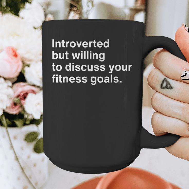 Personal Trainer Introverted Discuss Fitness Goals Graphic Print Coffee Mug Personal Trainer Introverted Discuss Fitness Goals Graphic Print Coffee Mug
