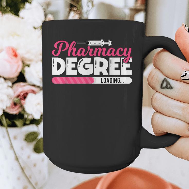 Pharmacy Degree Loading Future Pharmacist Graduation Graphic Print Coffee Mug