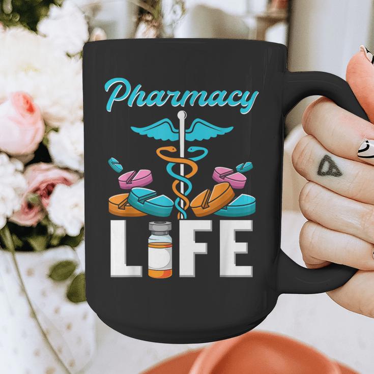 Pharmacy Life Pharmacist Chemist Student PharmD Graduation Graphic Print Coffee Mug