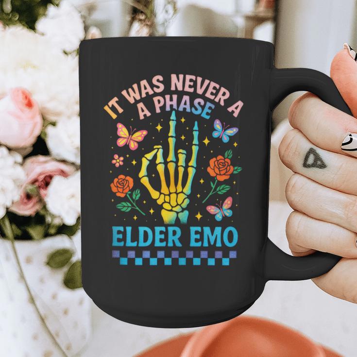 It Was Never A Phase Elder Emo Nostalgia Graphic Print Coffee Mug