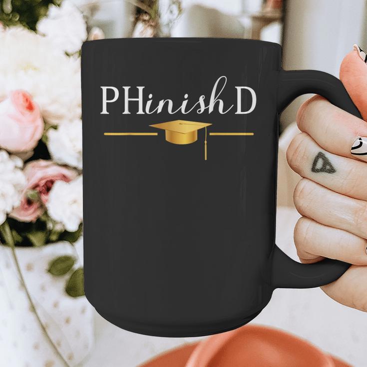 PhD Doctorate Graduation For PhD Student Graduate Degree Graphic Print Coffee Mug