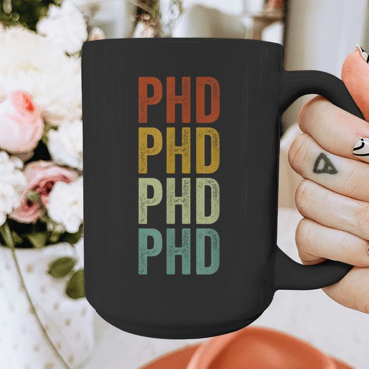PHD Graduation Doctorate Graphic Print Coffee Mug
