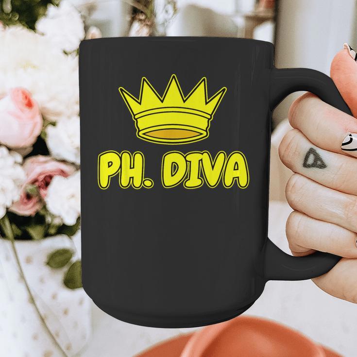 PhD Graduation Ph Diva t Shirt Phdiva Phd t Graphic Print Coffee Mug