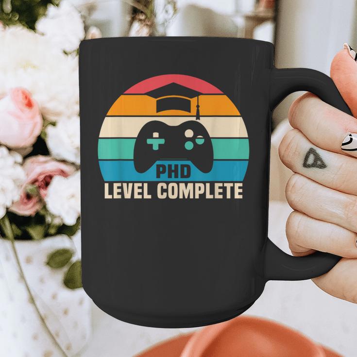 PhD Level Complete Graduation Doctorate In Philosophy Graphic Print Coffee Mug