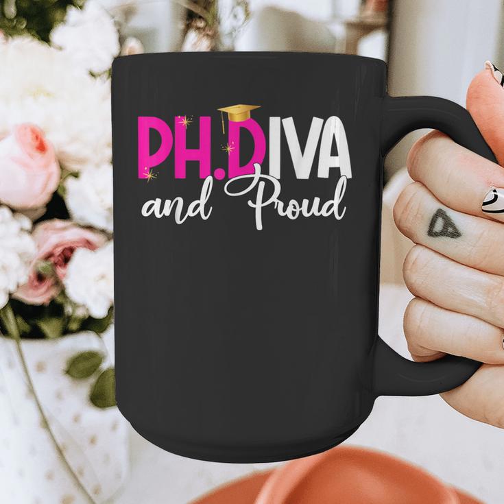 PhDiva Graduation Doctorate Student Graduate Graphic Print Coffee Mug