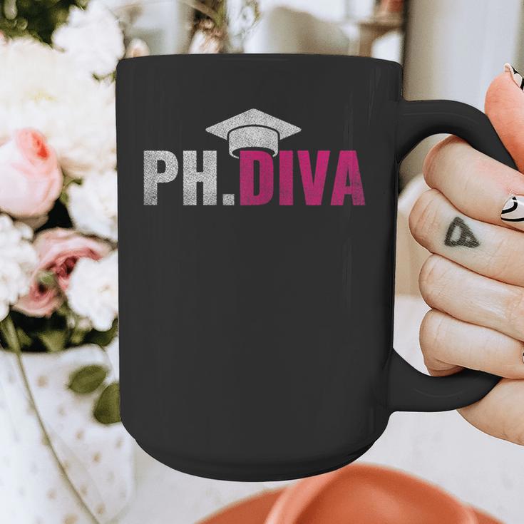 PhDiva PHD Student Graduation Degree Med Law School Graphic Print Coffee Mug