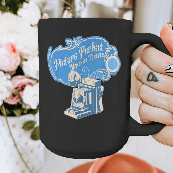 Picture Perfect Memories Forever Vintage Camera Nostalgia Graphic Print Coffee Mug