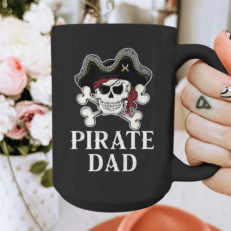 Pirate Father Pirate Dad Halloween Graphic Print Coffee Mug