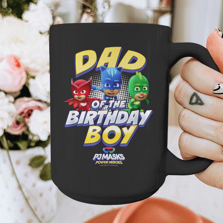PJ Masks Group Shot Dad Of The Birthday Boy Logo Graphic Print Coffee Mug