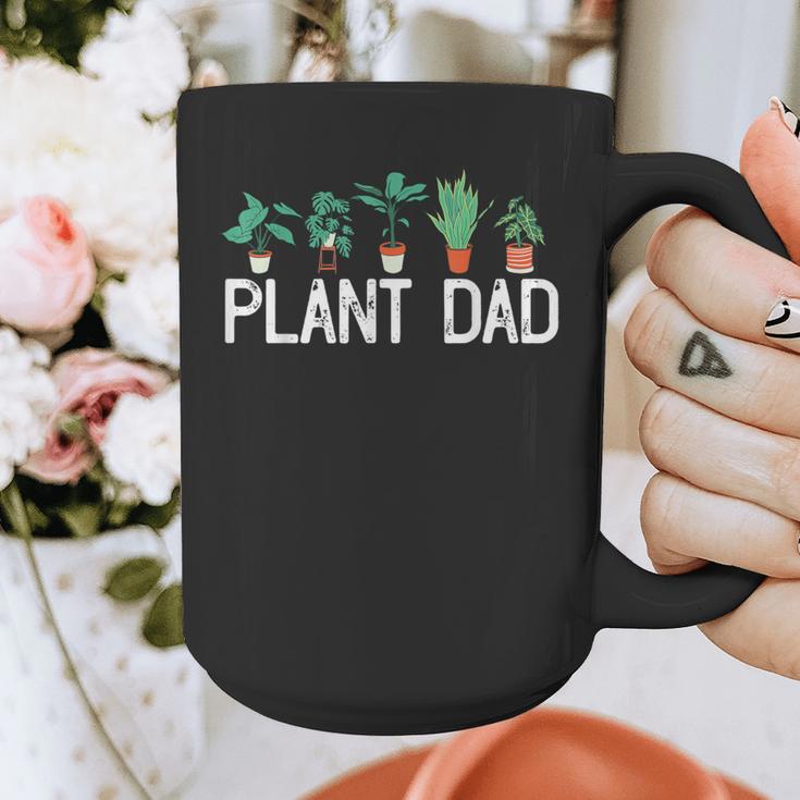 Plant Dad Potted Plant Lover Gardening Plant Guy Graphic Print Coffee Mug