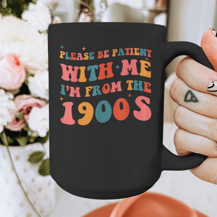 Please Be Patient With Me I'm From The 1900s Boho Saying Graphic Print Coffee Mug Please Be Patient With Me I'm From The 1900s Boho Saying Graphic Print Coffee Mug
