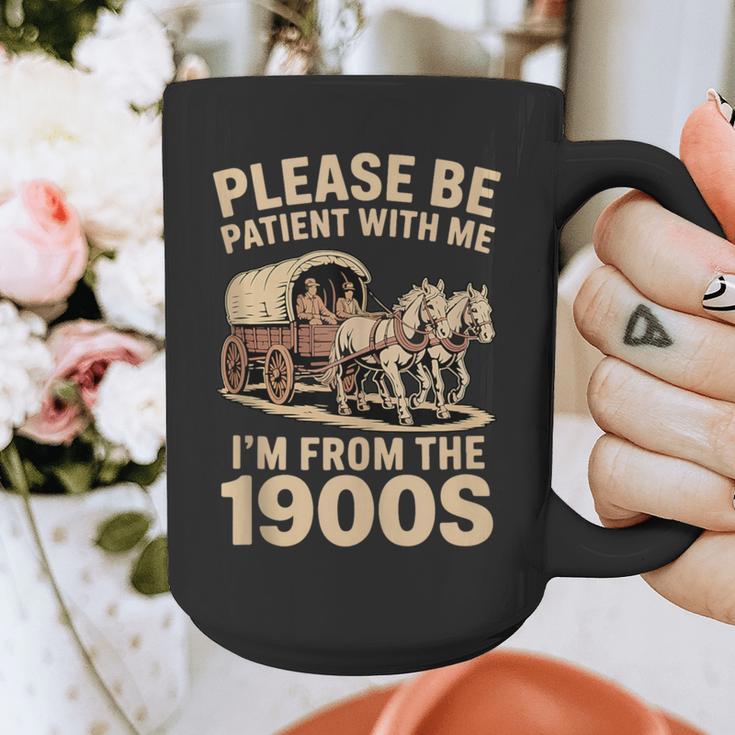 Please Be Patient With My I'm From The 1900s Classic Graphic Print Coffee Mug