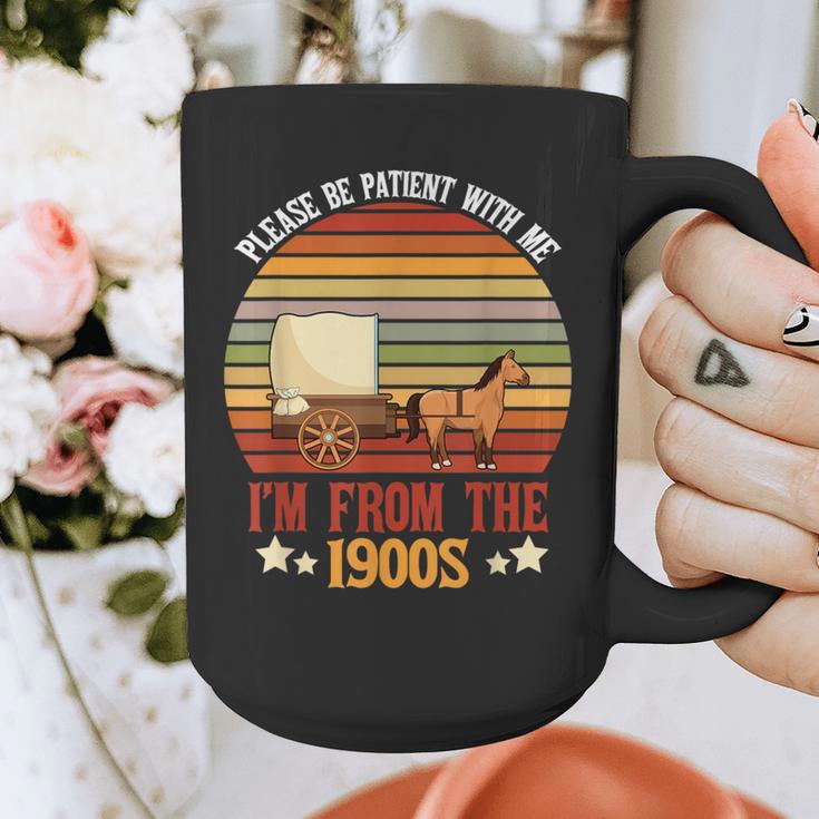 Please Be Patient With Me I'm From The 1900s Cool Dad Graphic Print Coffee Mug
