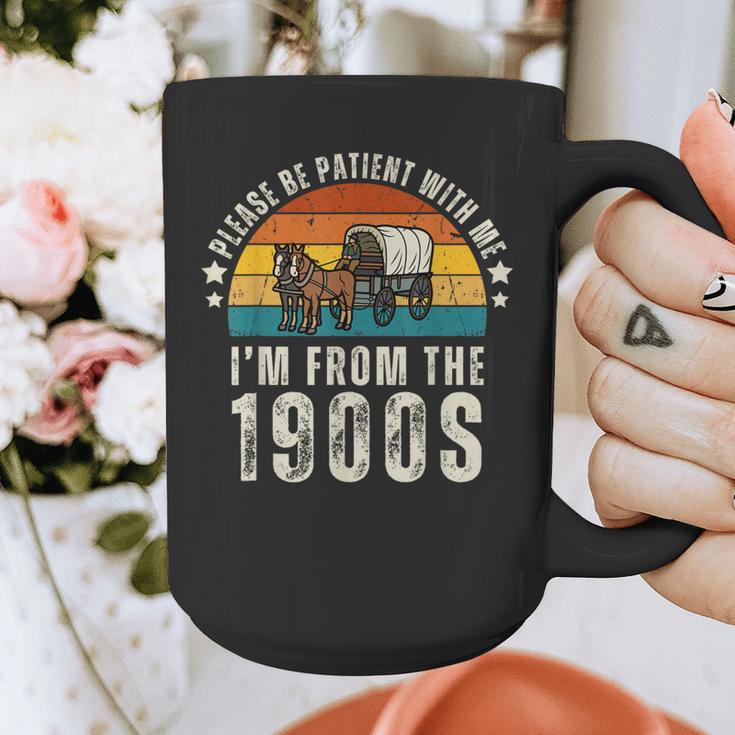 Please Be Patient With Me I'm From The 1900s Father's Day Graphic Print Coffee Mug