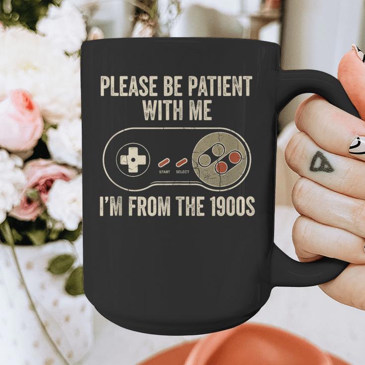 Please Be Patient With Me I'm From The 1900s Gamer Graphic Print Coffee Mug