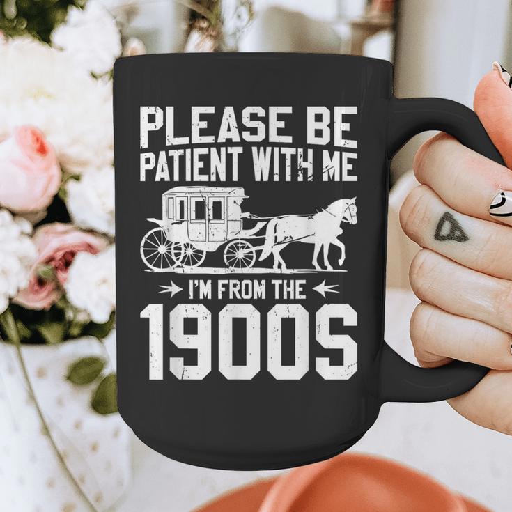 Please Be Patient I'm From The 1900s Over The Hill 90s Graphic Print Coffee Mug