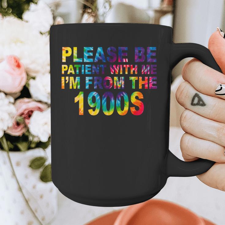 Please Be Be Patient With Me I'm From The 1900s Hippie Graphic Print Coffee Mug