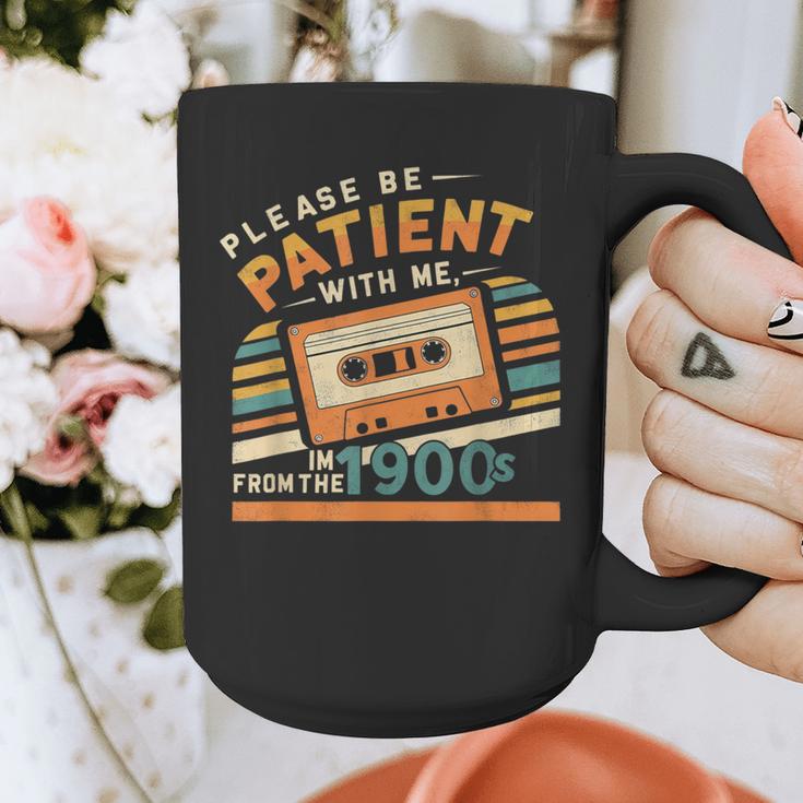 Please Be Patient With Me I'm From The 1900s Meme Tee Graphic Print Coffee Mug