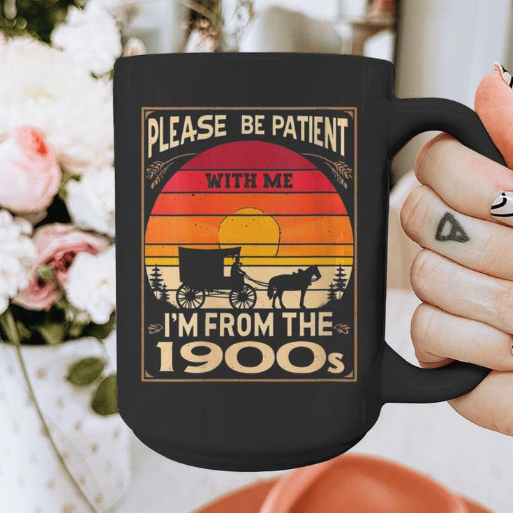 Please Be Patient I'm From The 1900s Sunset Vintage Wagon Graphic Print Coffee Mug Please Be Patient I'm From The 1900s Sunset Vintage Wagon Graphic Print Coffee Mug